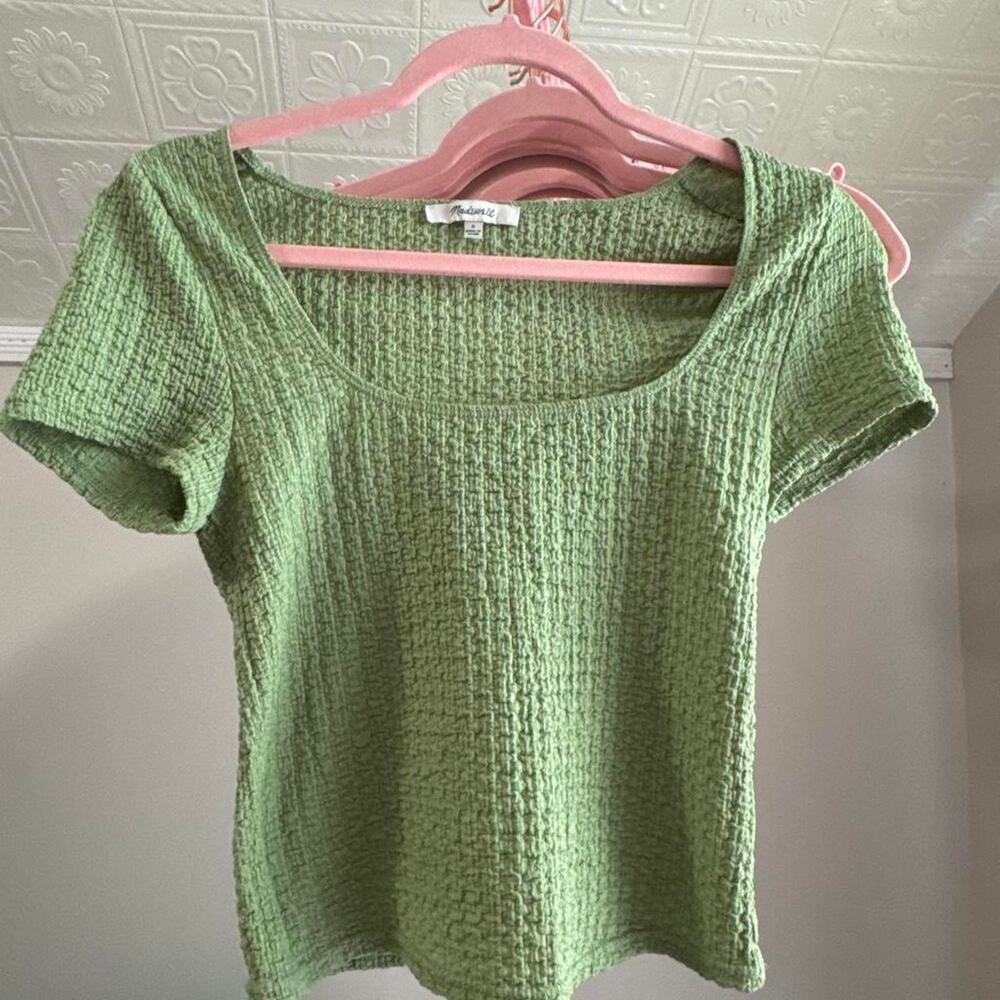 Madewell textured knit top